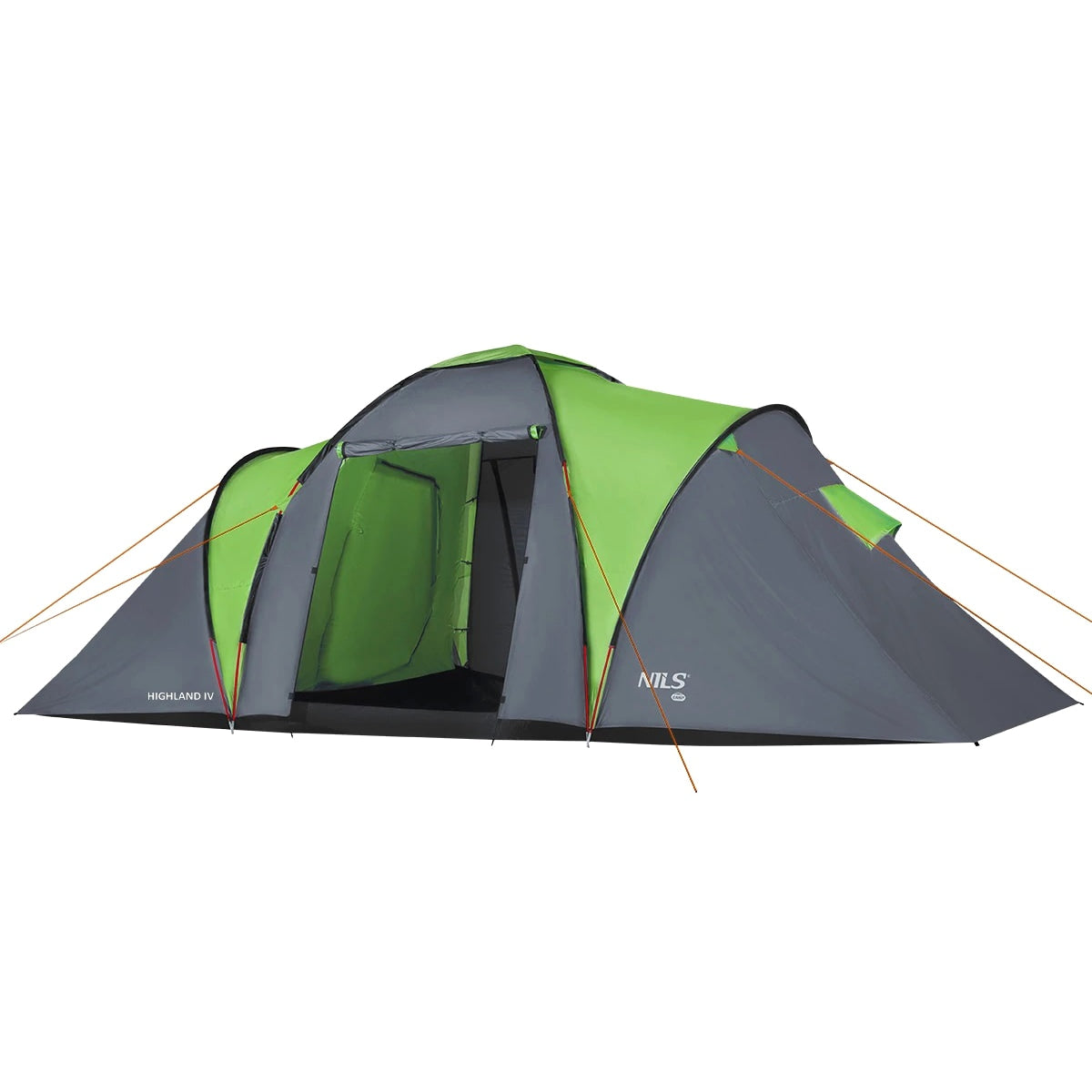 Namiot 4-osobowy Nils Camp Highland IV NC6431 - Zielono-Szary