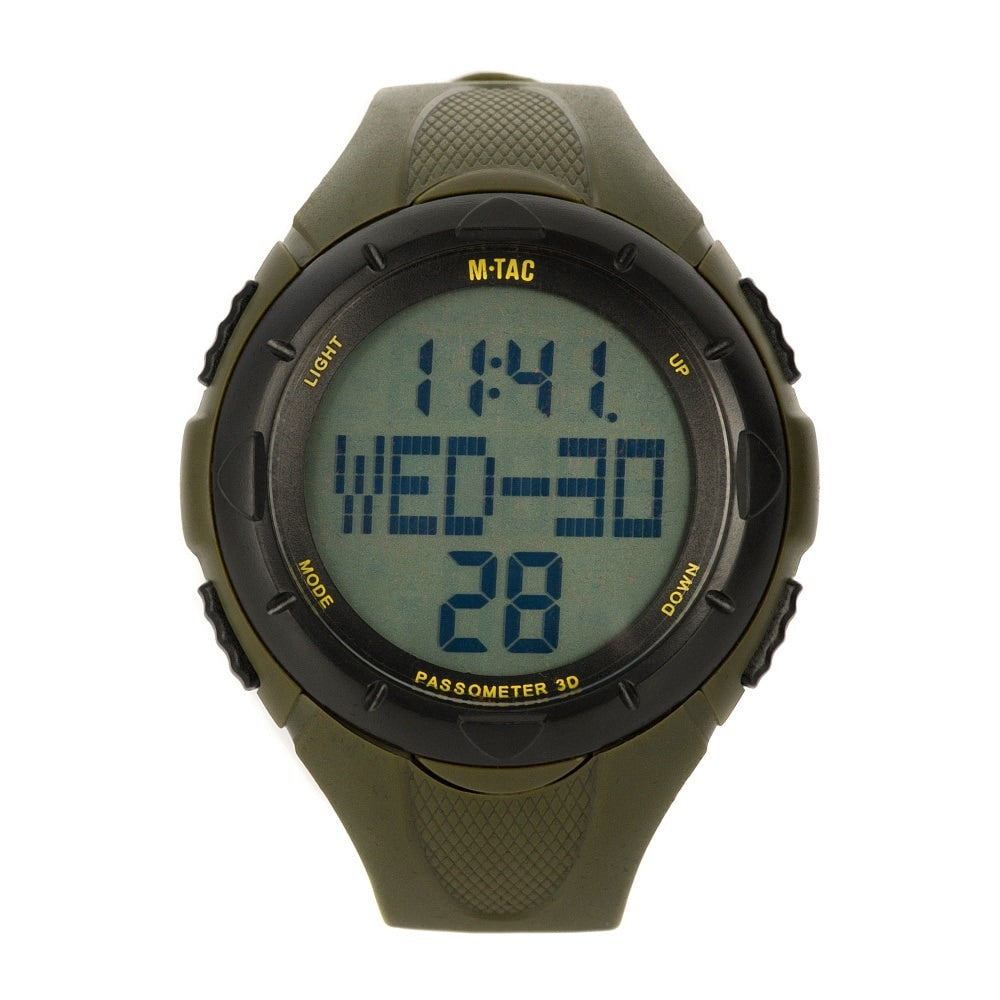 Zegarek M-Tac z krokomierzem - Olive