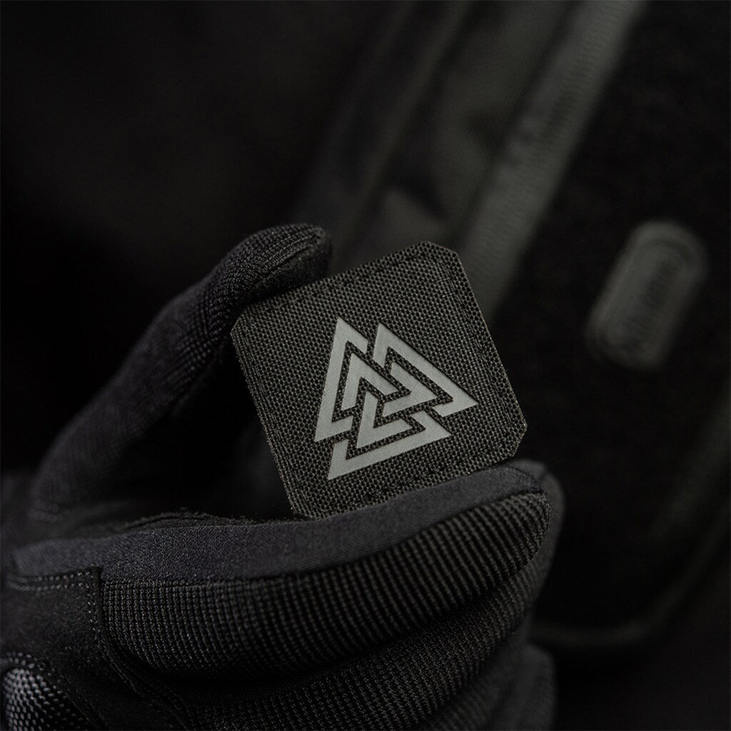 Naszywka M-Tac Valknut Laser Cut Black/Grey