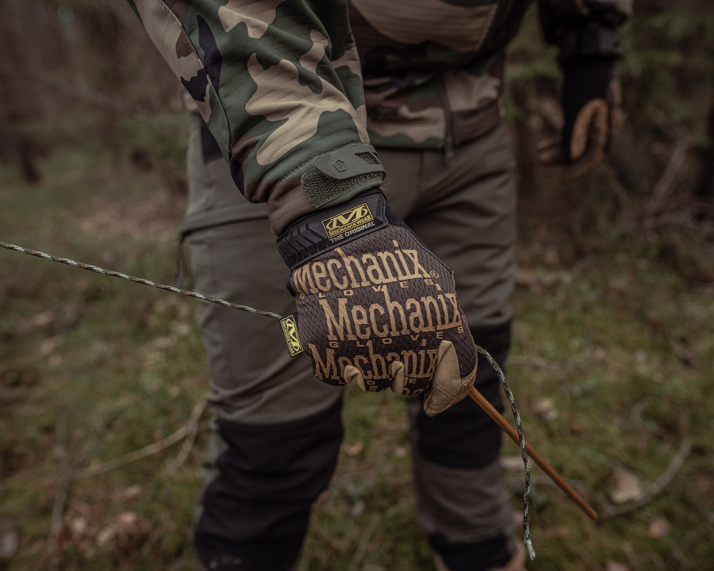 Linka Paracord Badger Outdoor 5 m - Woodland