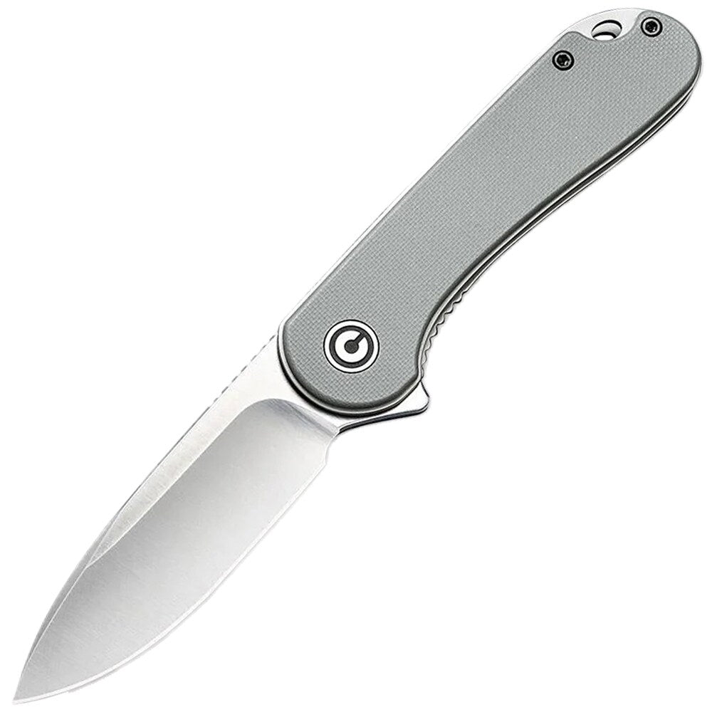 Nóż składany Civivi D2 Elementum Flipper C907B - Satin/Grey G10
