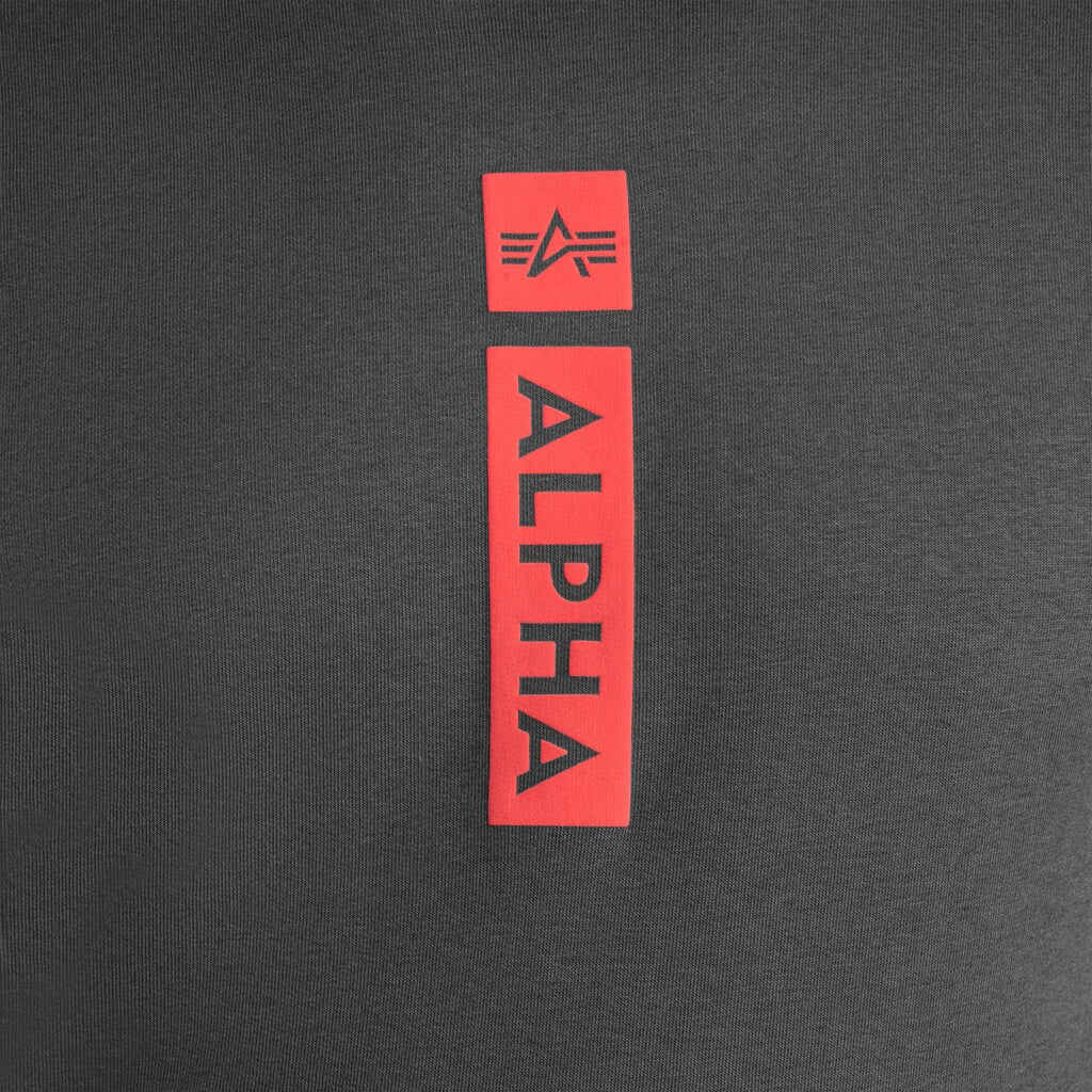 Bluza Alpha Industries Alpha Puff Print Hoodie - Vintage Grey