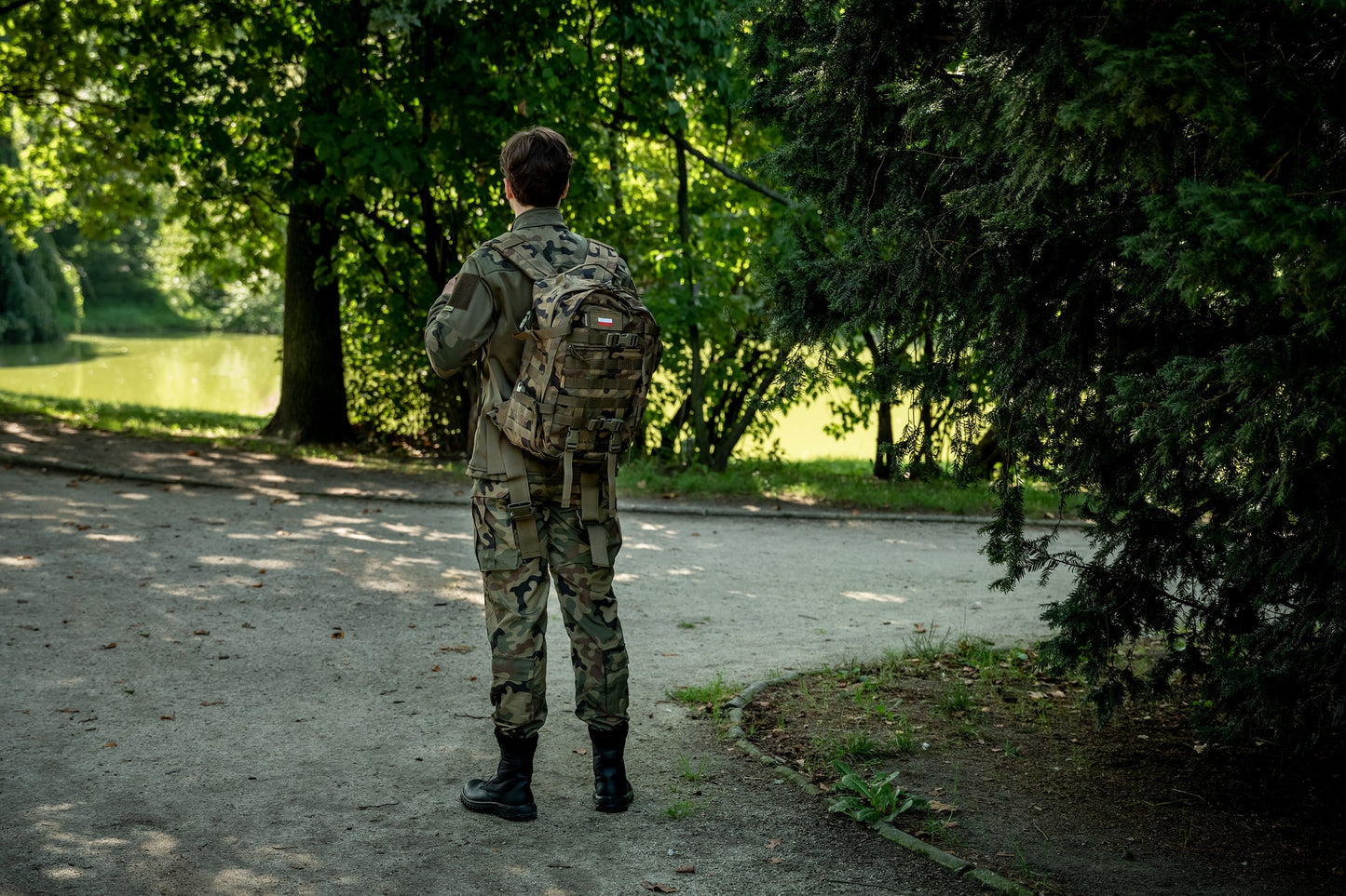 Kurtka Maskpol Softshell SPM-01 - wz.93 Pantera PL Woodland