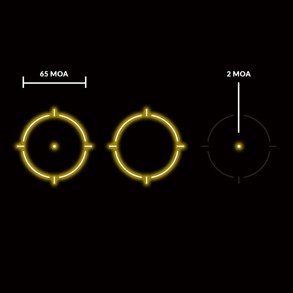 Kolimator Holosun Enclosed Reflex HS512C-GD Gold Dot Multi Reticle - Solar Panel