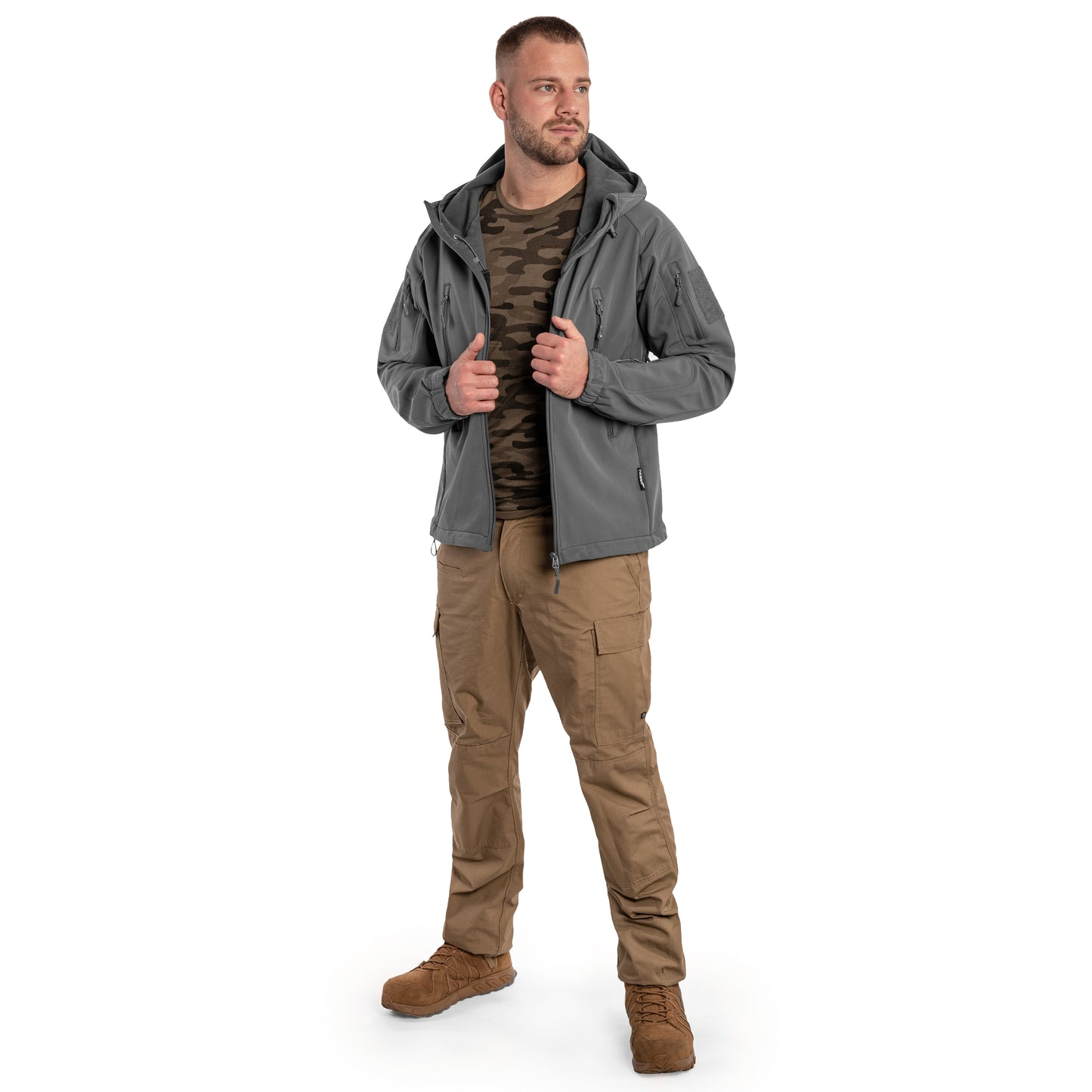 Kurtka Texar Softshell Falcon - Grey
