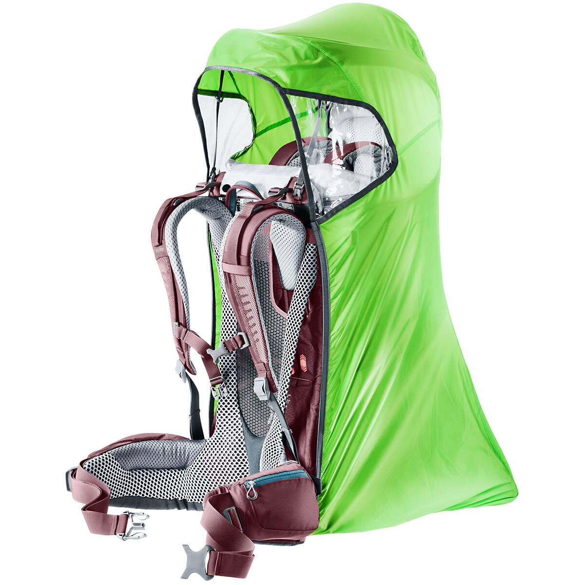 Pokrowiec przeciwdeszczowy Deuter KC Deluxe do nosidła - Kiwi