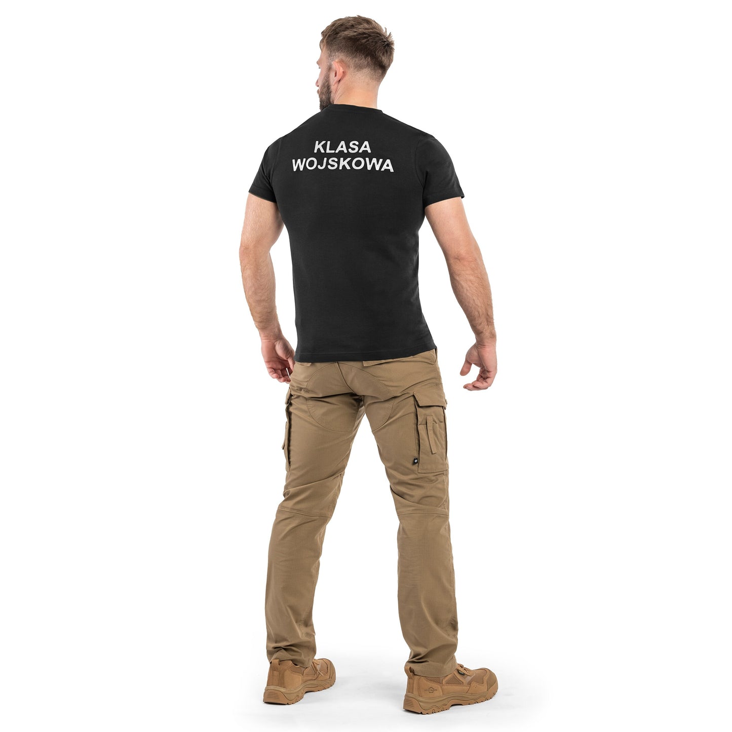 Koszulka T-Shirt MaxPro-Tech "Klasa wojskowa" v2 - Black