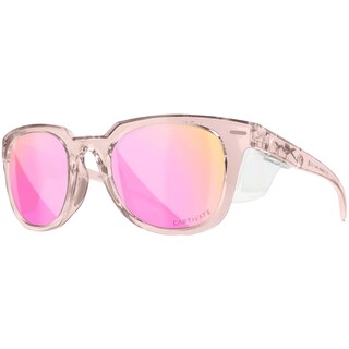 Okulary damskie Wiley X Ultra - Captivate Polarized Rose Gold Mirror/Gloss Crystal Blush