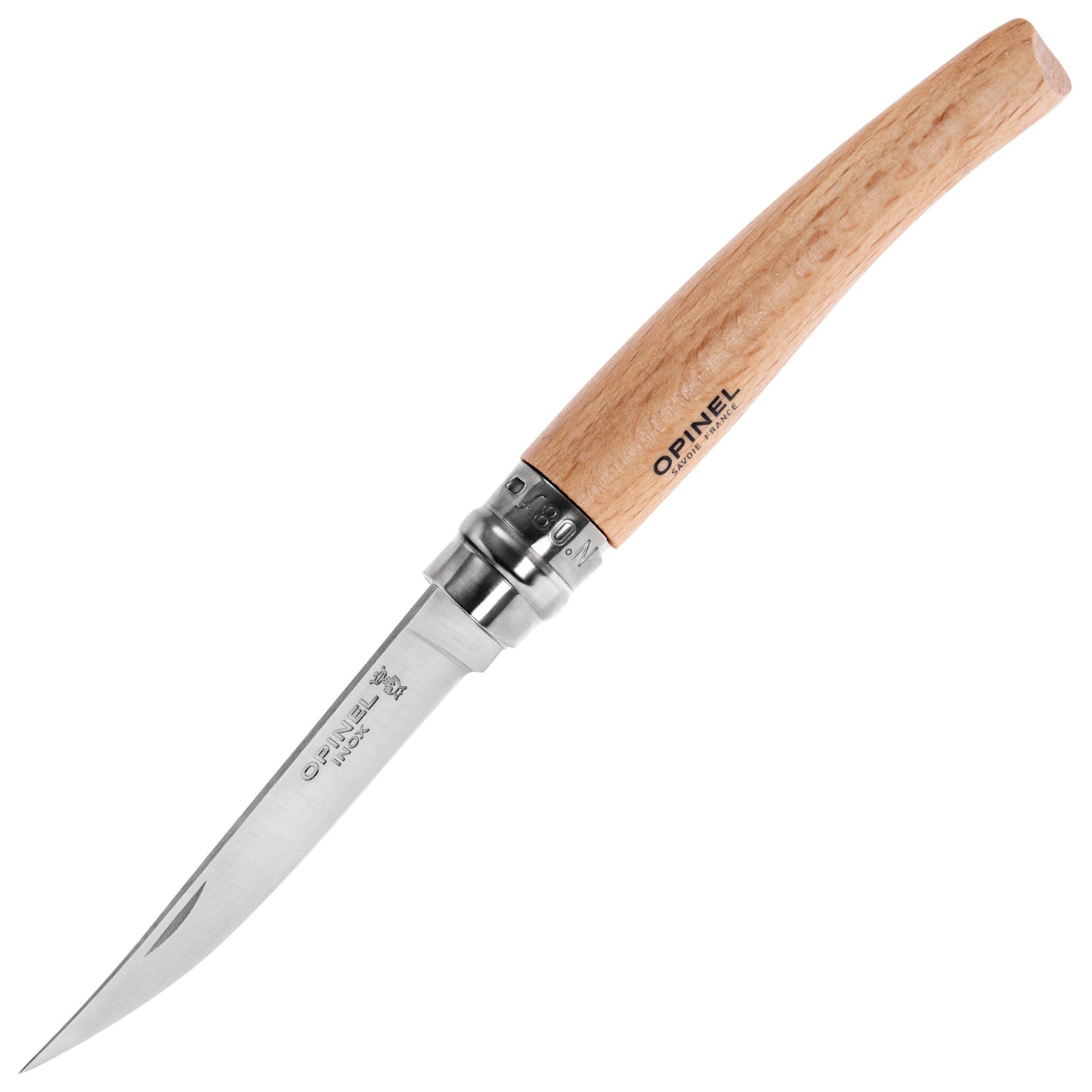 Nóż składany Opinel No.8 Slim Beech