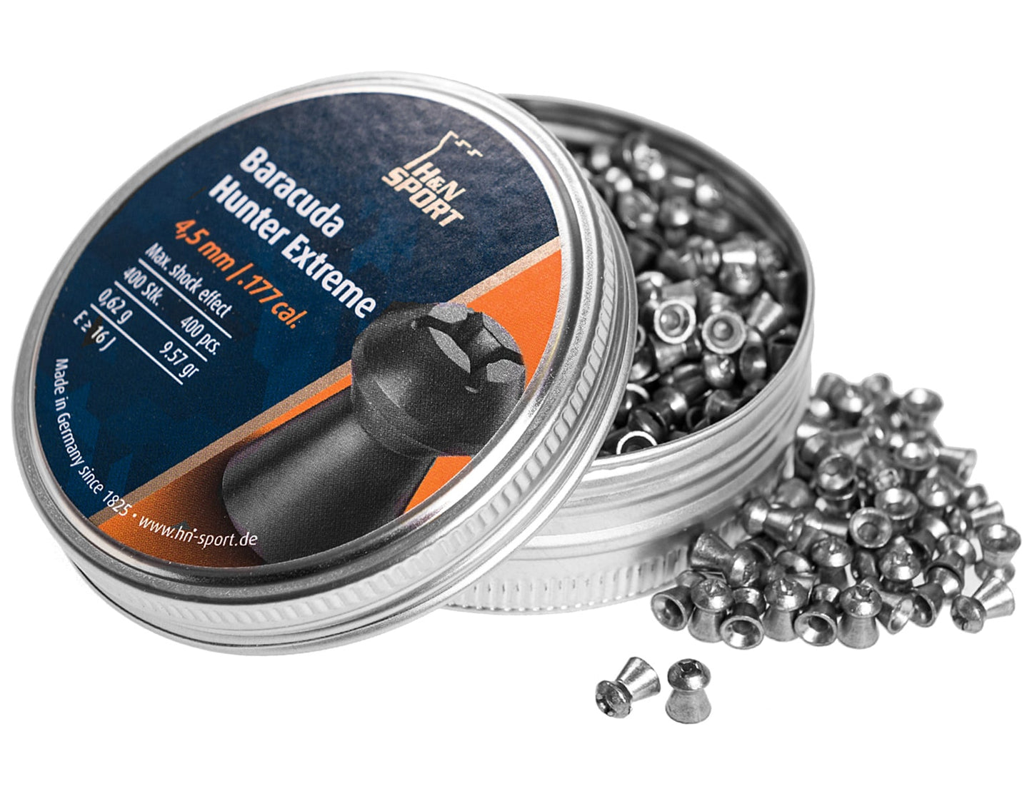 Śrut H&N Baracuda Hunter Extreme 4,5 mm 400 szt.