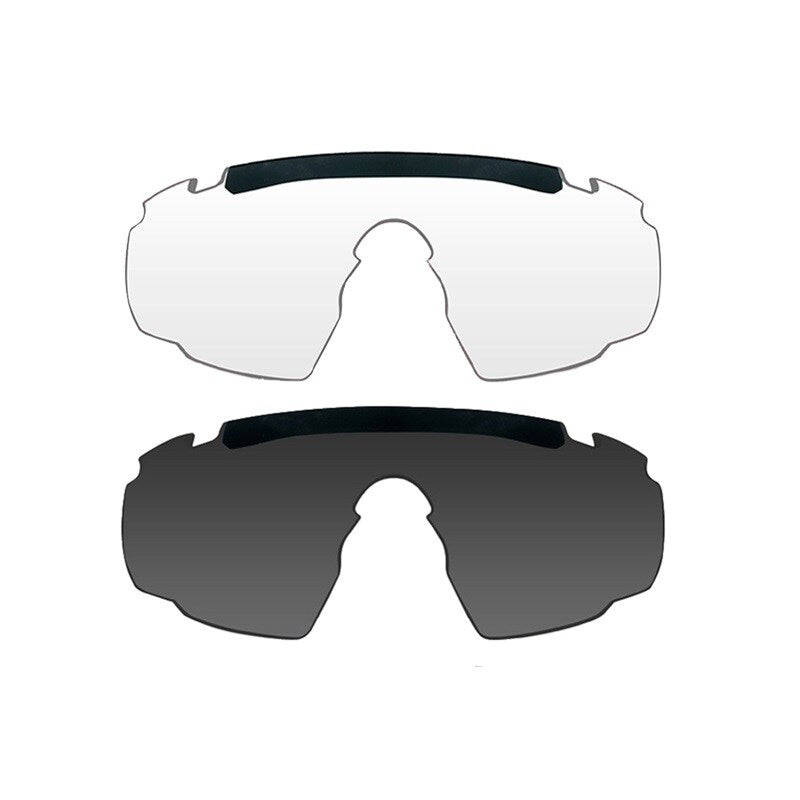 Okulary taktyczne Wiley X Saber Advanced Set 2in1 - Grey/Clear/Matte Black