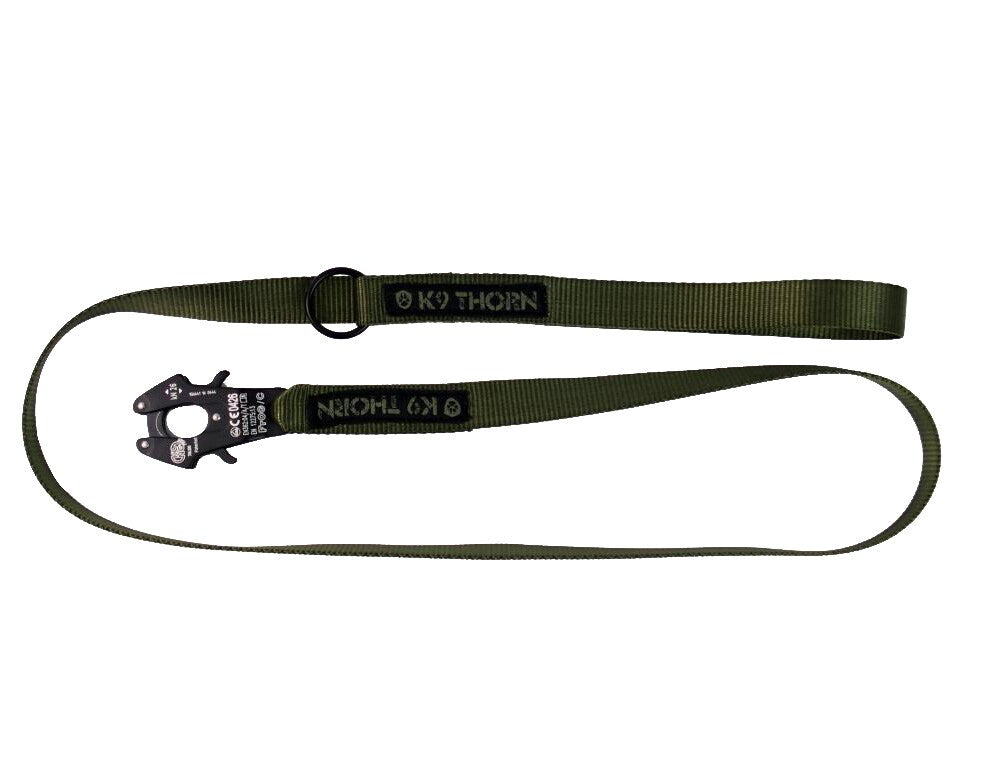 Smycz K9 Thorn Kong Frog Olive - 200 cm