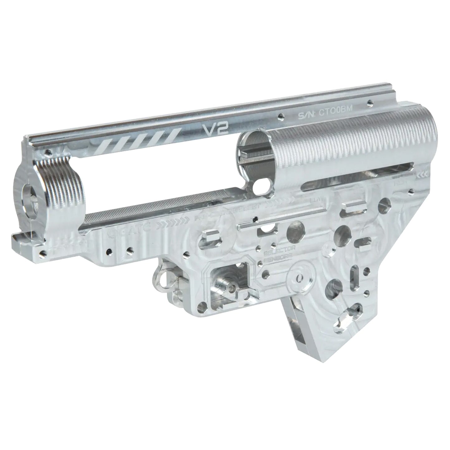 Aluminiowy szkielet gearboxa V2 Gate Eon - Silver