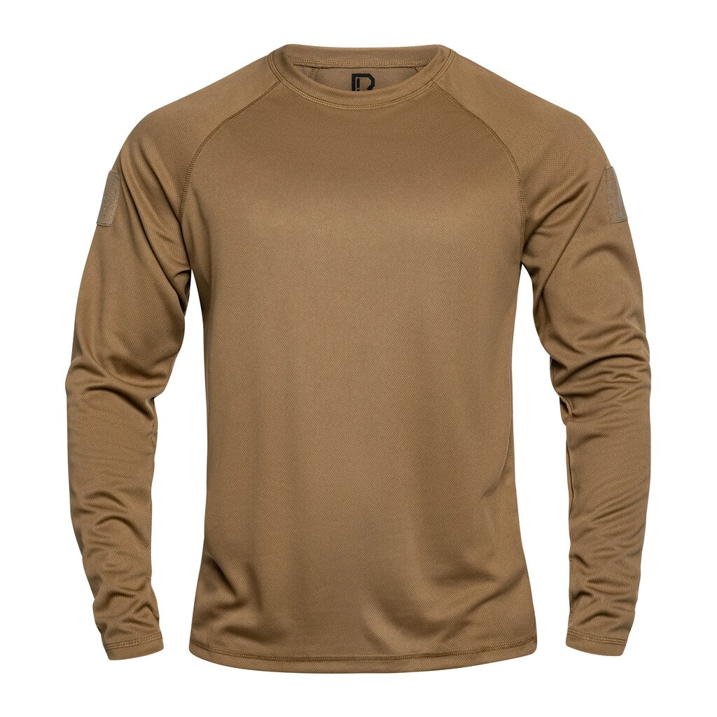 Koszulka Brandit QuickDry Long Sleeve - Coyote
