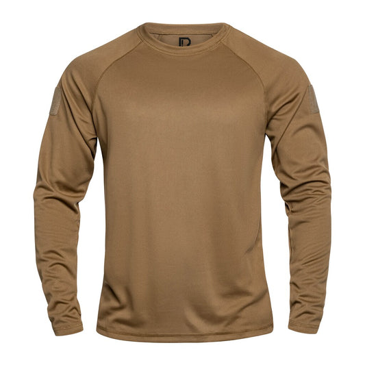 Koszulka Brandit QuickDry Long Sleeve - Coyote