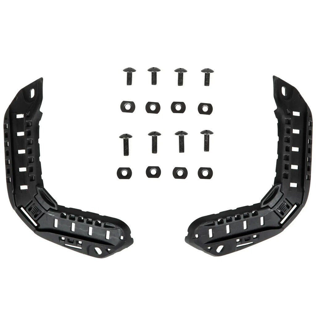 Zestaw szyn montażowych GFC Tactical do hełmów typu Super High Cut - Black