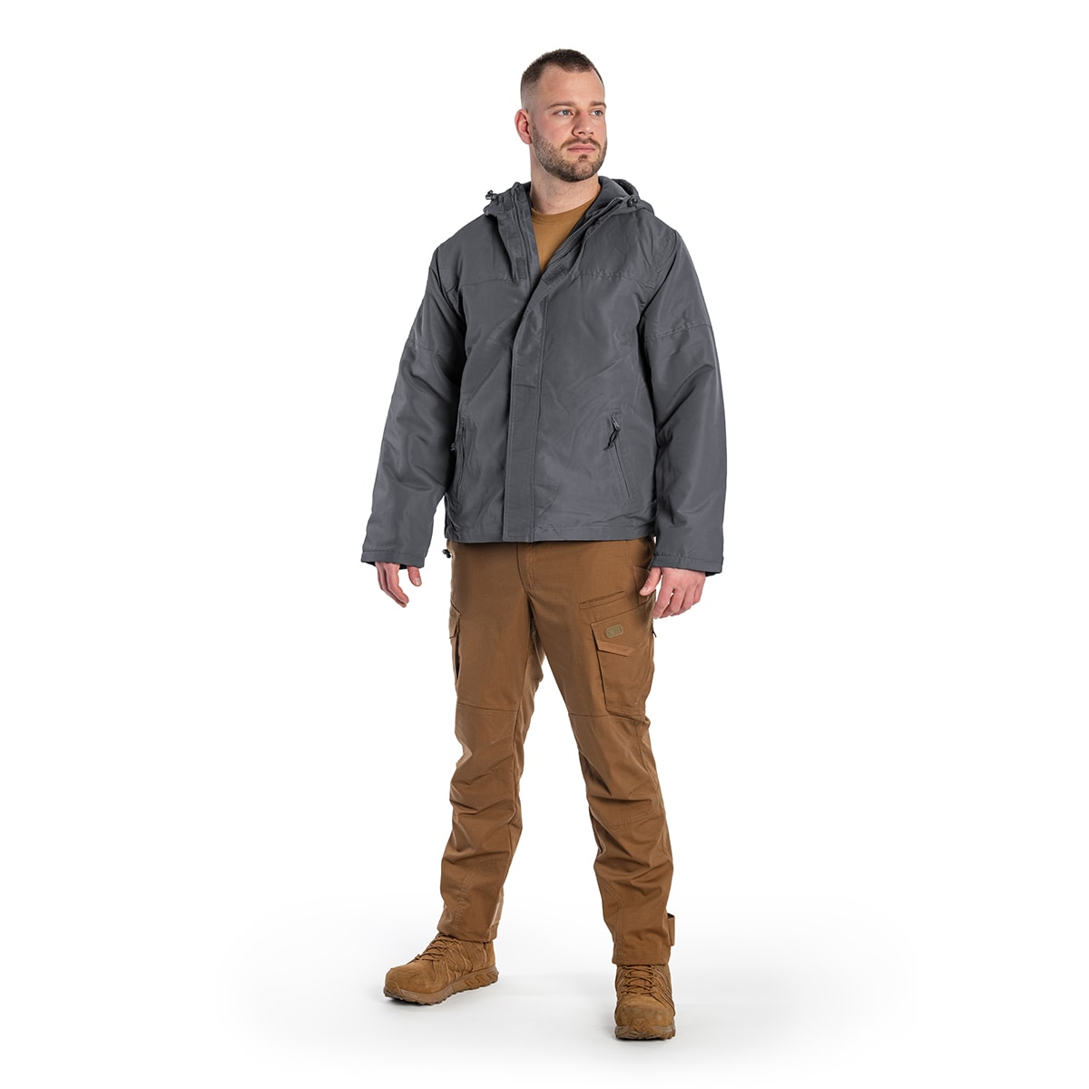 Kurtka Brandit Windbreaker Frontzip - Anthracite
