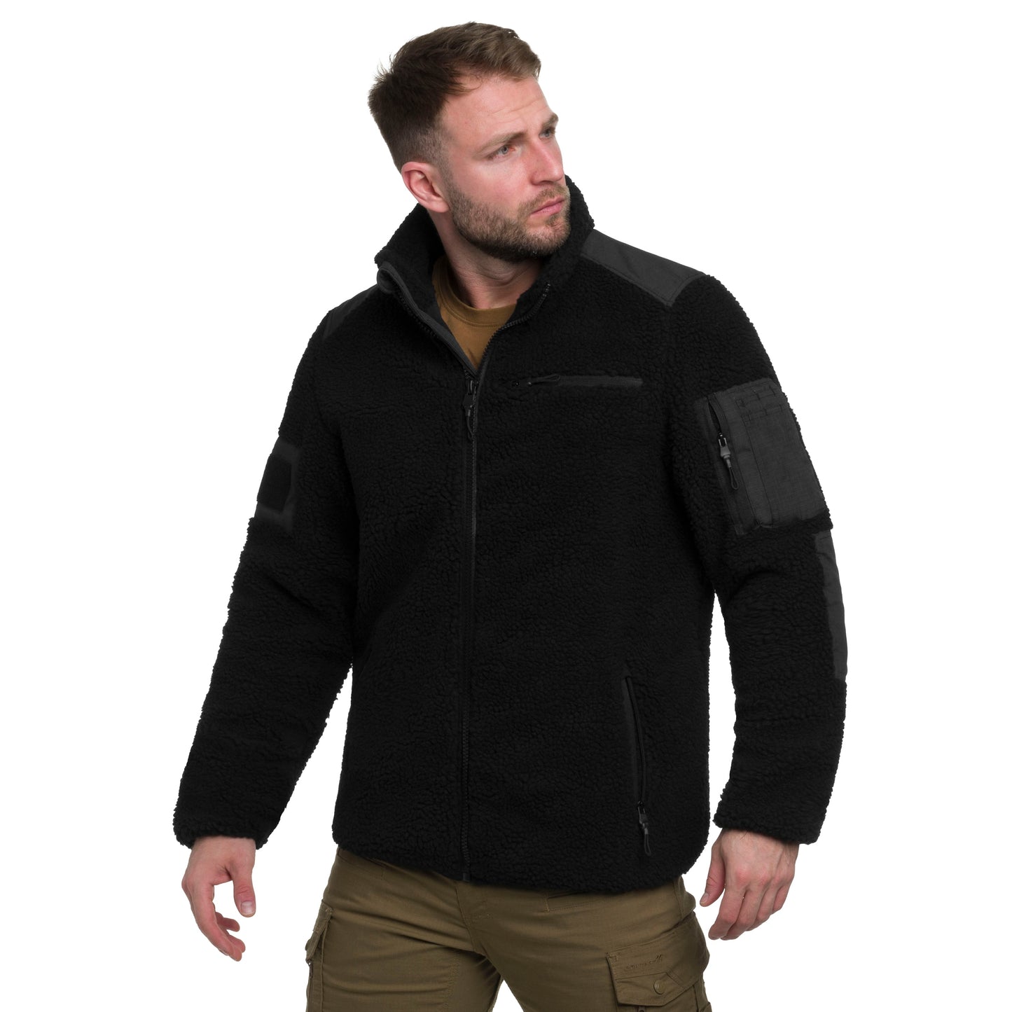 Polar Military Wear Tactical Teddyfleece - Black