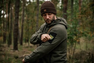 Naszywka Helikon ABC Always Be Cool - Green