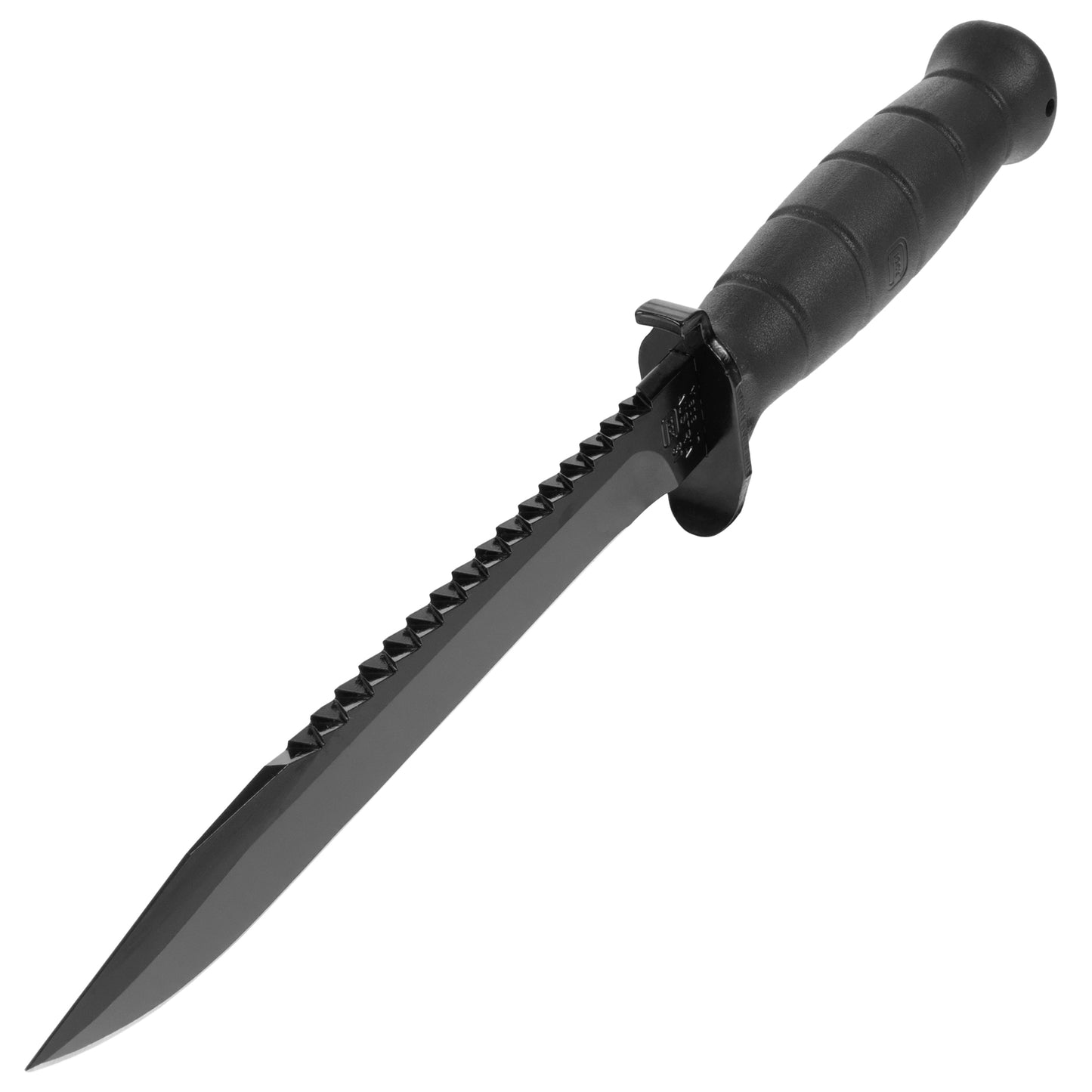Nóż wojskowy Glock FM81 Black z piłą