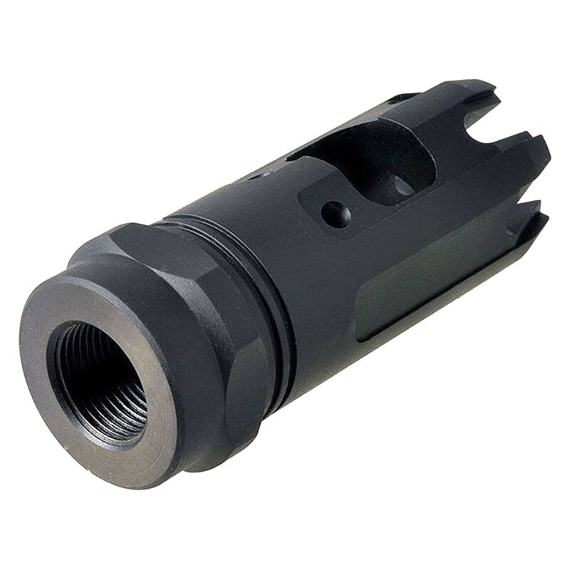 Kompensator Strike Industries Mini King Comp do karabinków kalibru 9 mm - Black
