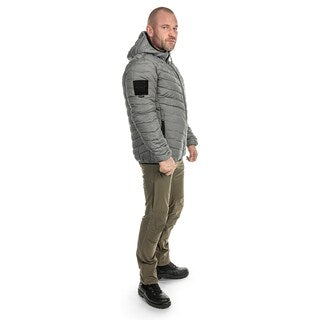 Kurtka puchowa dwustronna Texar Reverse - Black/Grey