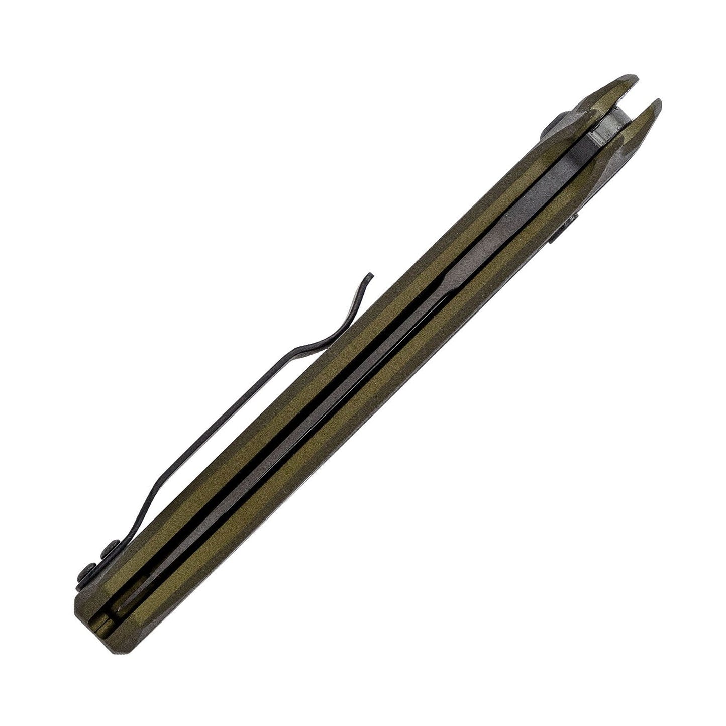Nóż sprężynowy Kershaw Launch 8 Auto Stiletto Olive Black