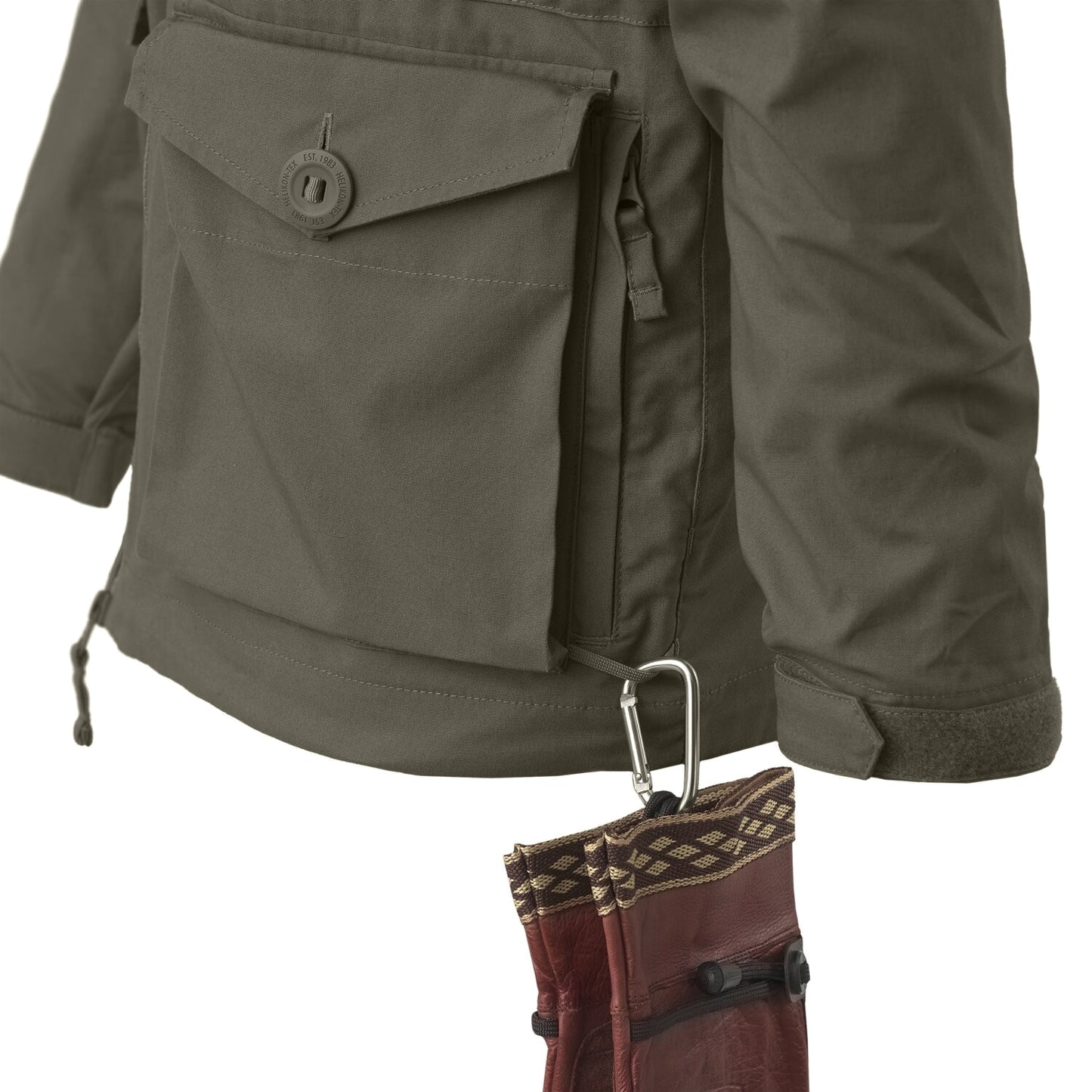 Kurtka Helikon SAS Smock Duracanvas - Taiga Green