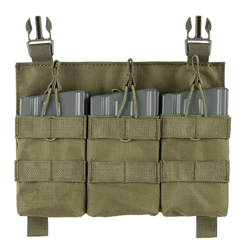 Potrójna ładownica 8Fields na magazynki do SR25/M14/SCARH - olive
