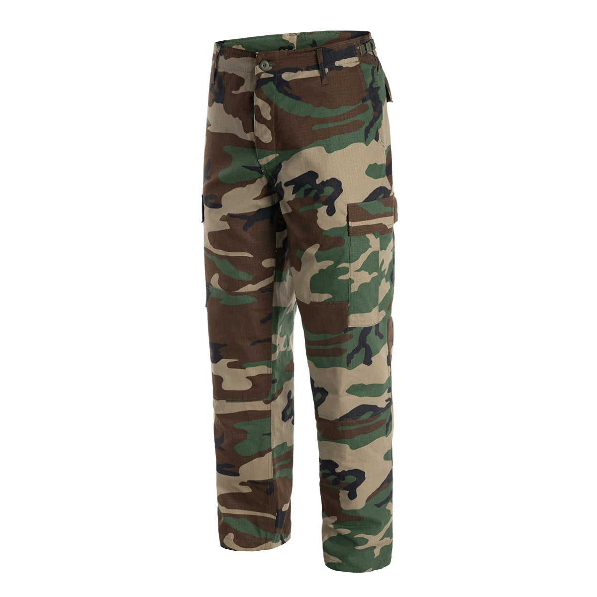 Spodnie wojskowe Mil-Tec Teesar Rip-Stop BDU - Woodland
