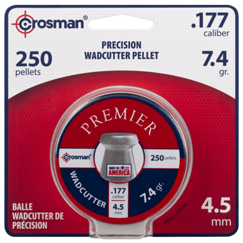 Śrut Crosman Wadcutter 4,5 mm 250 szt.