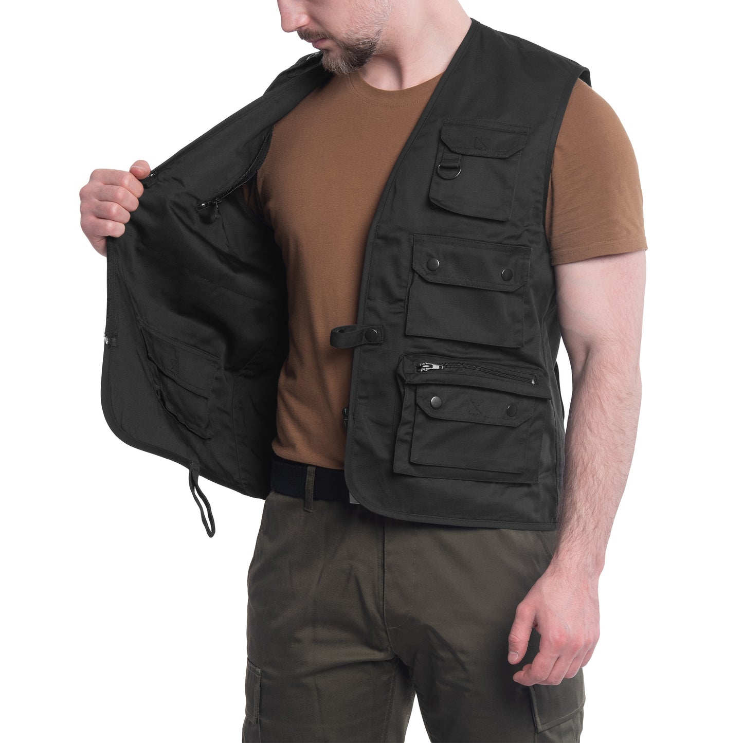Bezrękawnik Mil-Tec - Black