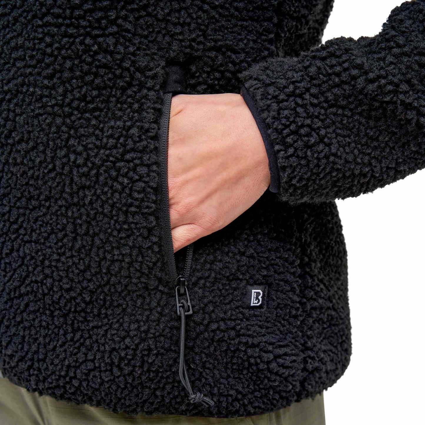 Kurtka damska Brandit Teddyfleece Jacket - Black