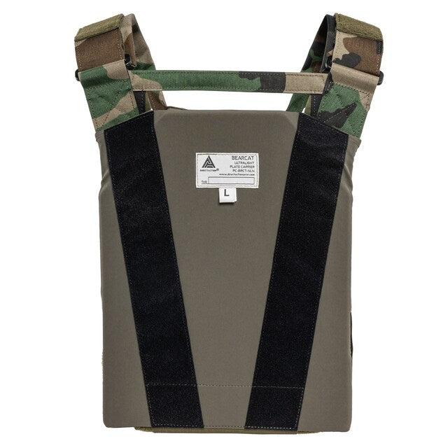 Kamizelka taktyczna Direct Action Bearcat Ultralight Plate Carrier Woodland - na płyty rozmiar L