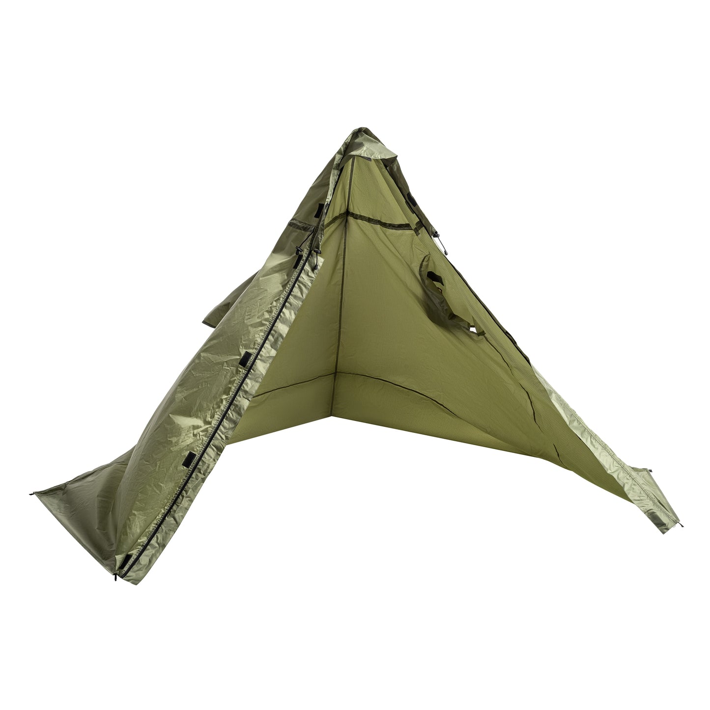 Ponczo Badger Outdoor Timber z funkcją namiotu - Olive