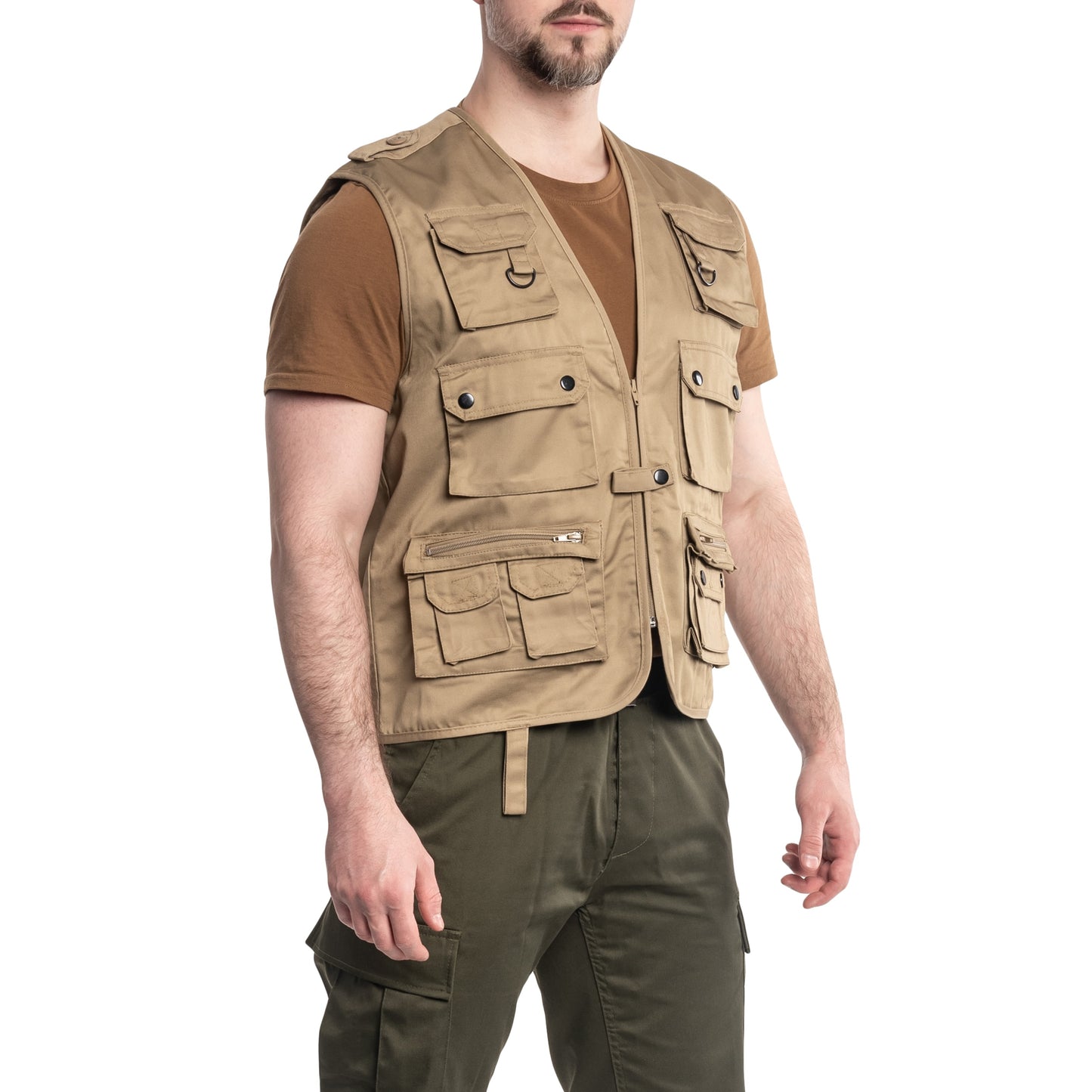 Bezrękawnik Mil-Tec - Khaki