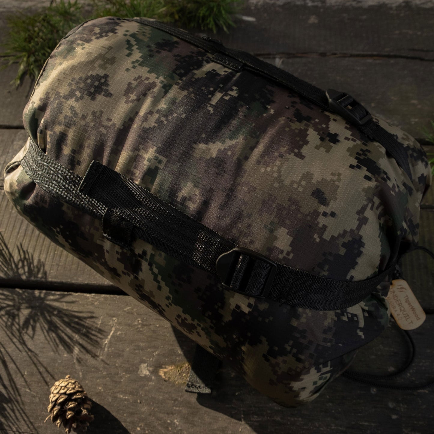 Podpinka hamakowa TigerWood Underquilt Marra 4.0 230 cm - Camo