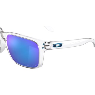 Okulary przeciwsłoneczne Oakley Holbrook XL - Polished Clear Frame/Prizm Sapphire Polarized Lenses