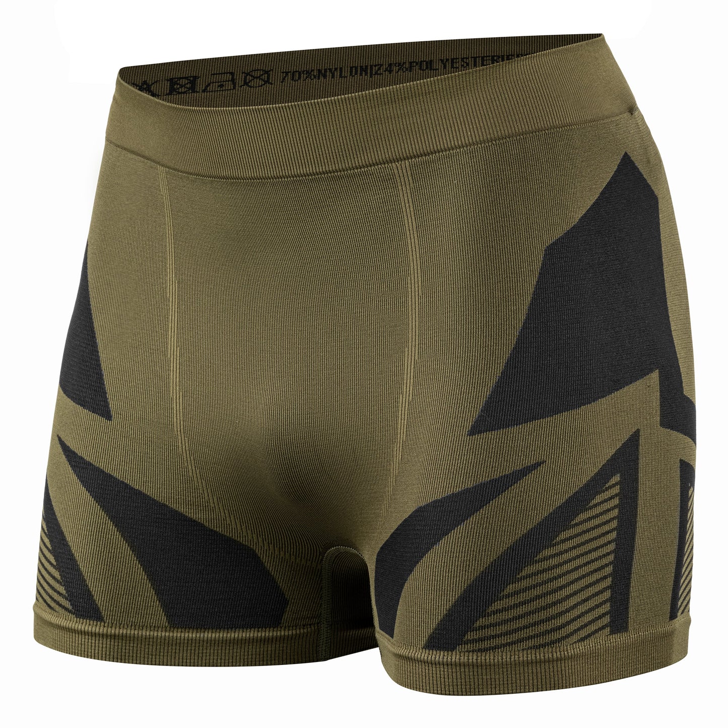 Bielizna termoaktywna Mil-Tec krótka 4-Way Stretch Performance - Olive