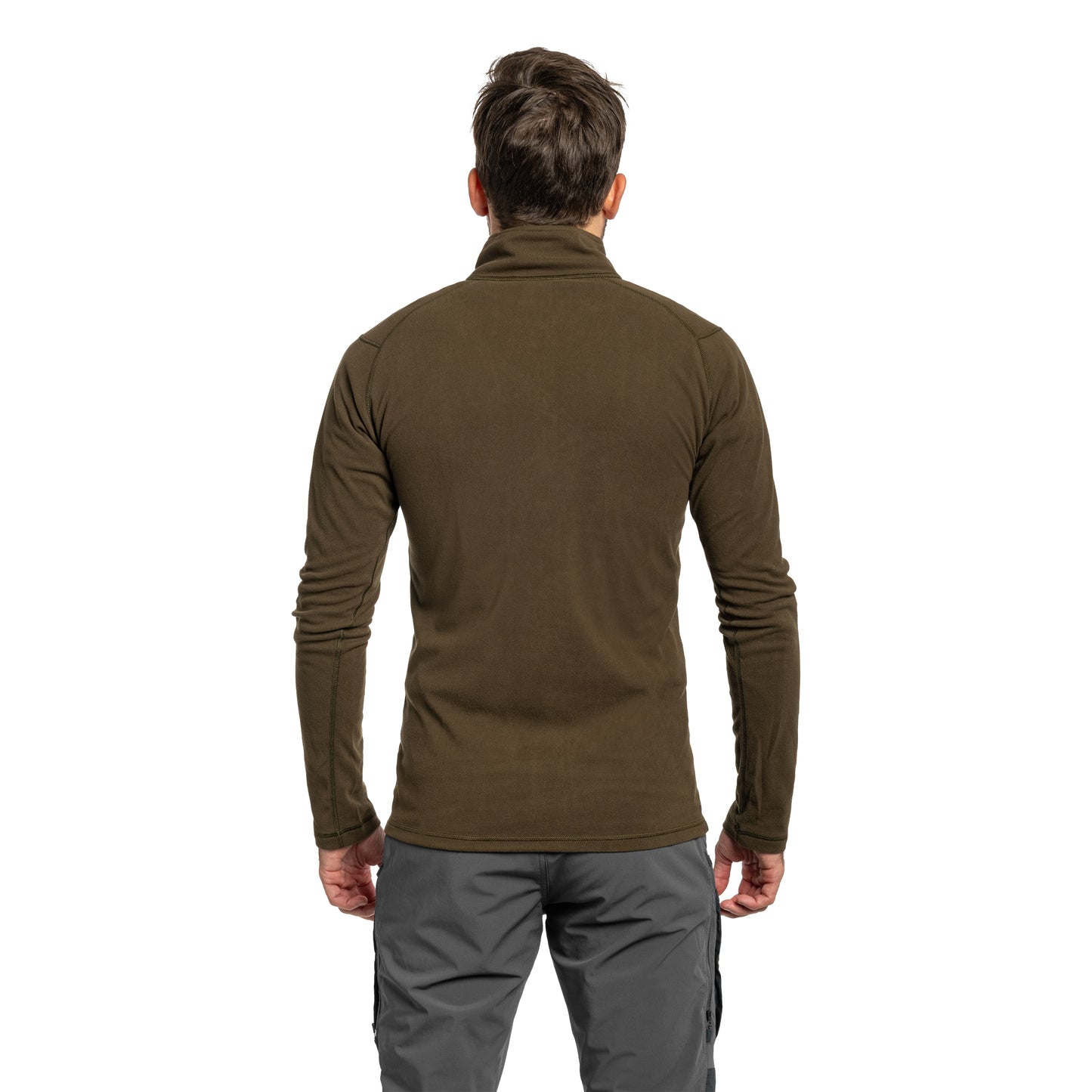 Polar Fjallraven Pine Fleece - Dark Olive