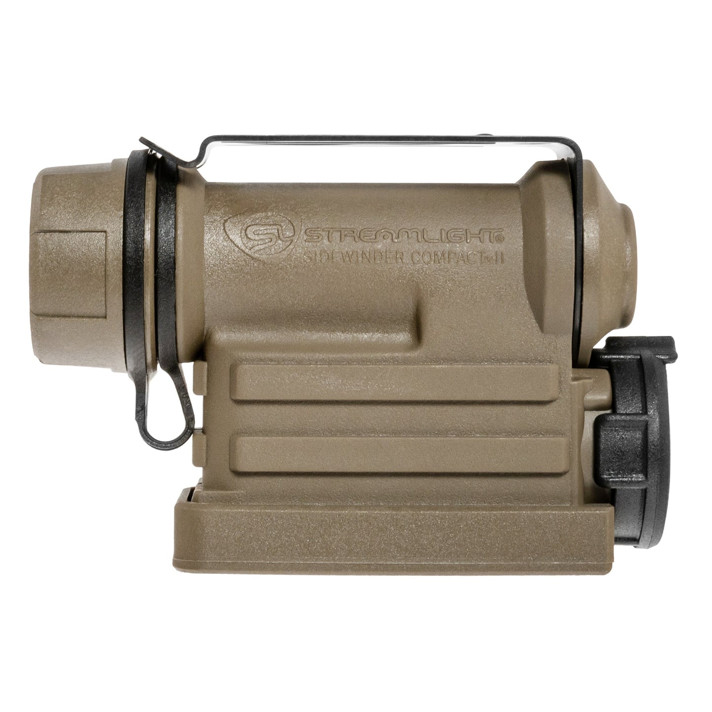 Latarka na hełm Streamlight Sidewinder Compact II Helmet Clip Coyote - 55 lumenów