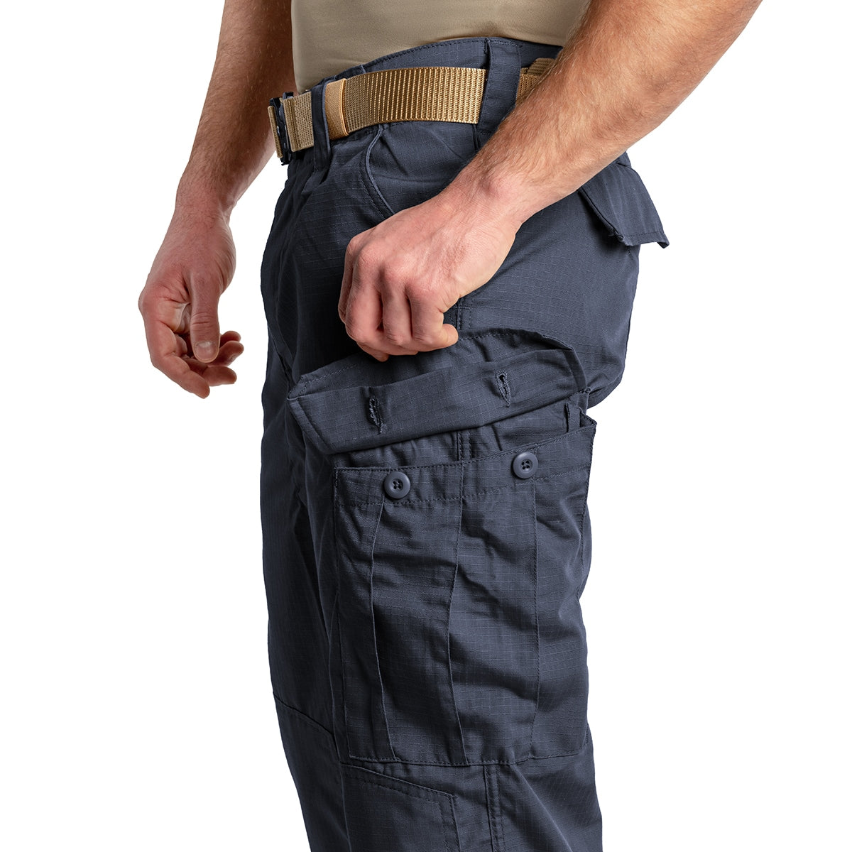 Spodnie wojskowe Texar RipStop WZ10 - Navy Blue