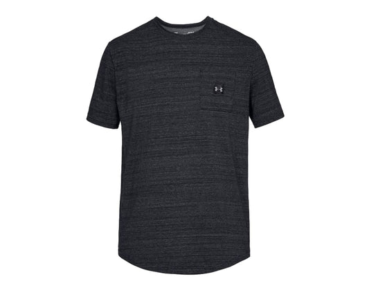 Koszulka termoaktywna Under Armour Sportstyle Pocket TEE - Black
