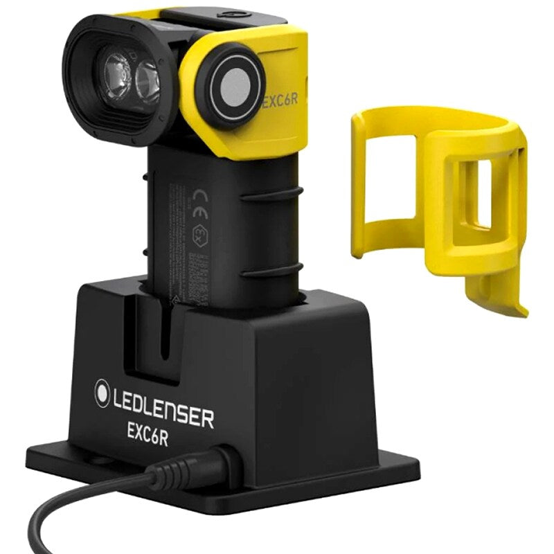 Latarka Ledlenser EXC6R ATEX Set ze stacją ładującą - 300 lumenów