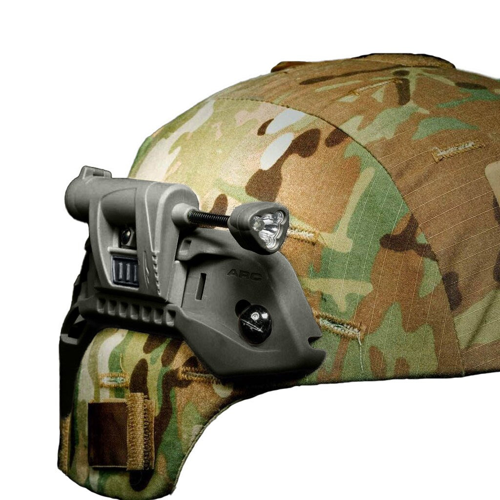 Latarka na hełm Princeton Tec Charge MPLS Olive Drab - 55 lumenów