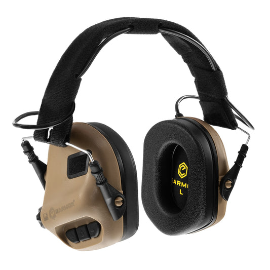 Ochronniki słuchu aktywne Earmor M31 - Coyote Tan