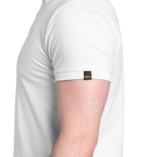 Koszulka Polo Alpha Industries X-Fit - White