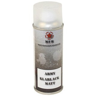 Farba wojskowa w sprayu MFH 400 ml - Clear Coat