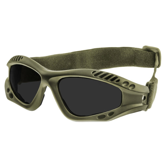 Gogle taktyczne Mil-Tec Commando Goggles Air Pro - Smoke/Olive