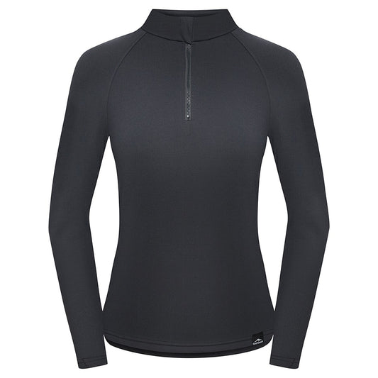Bluza damska Fjord Nansen VIK 1-4 ZIP Women - Rocky Grey